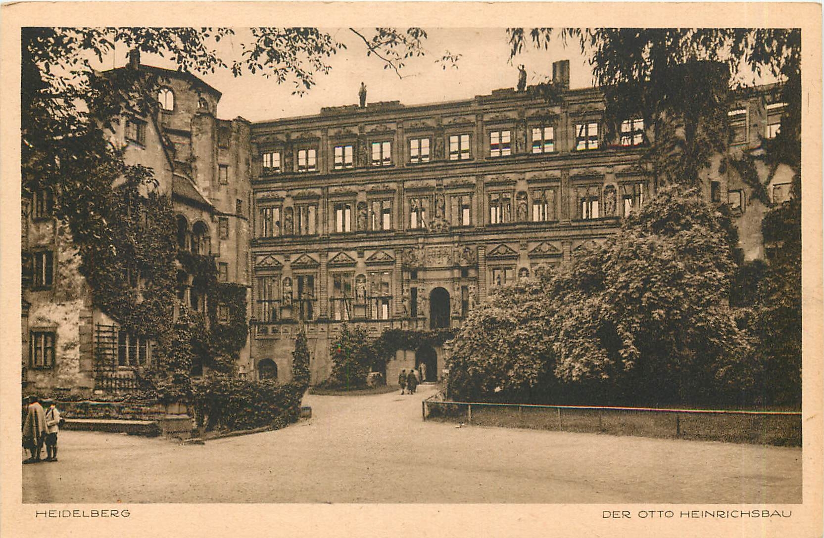 CPA Heidelberg der Otto Heinrichsbau 