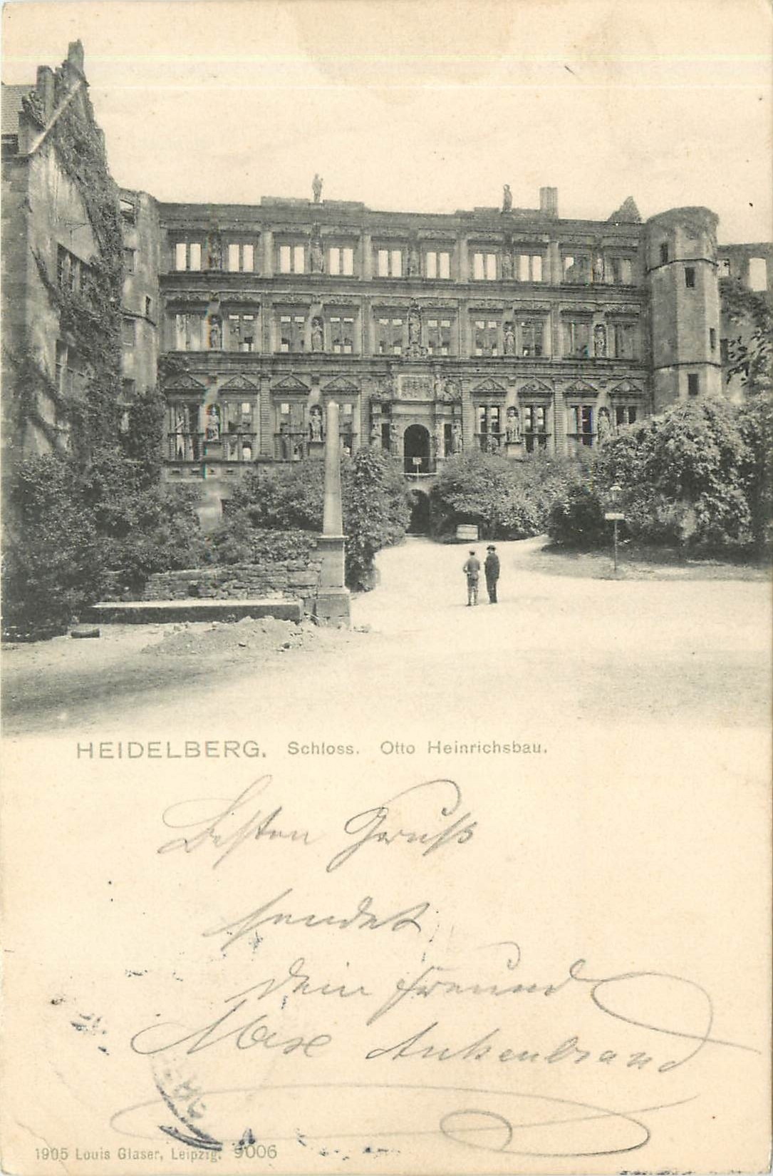 CPA Heidelberg Schloss Otto Heinrichsbau 