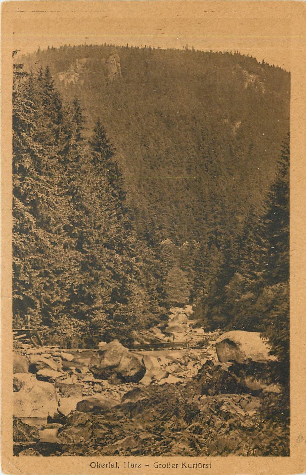 CPA Okertal Harz Grober Kurfursi 