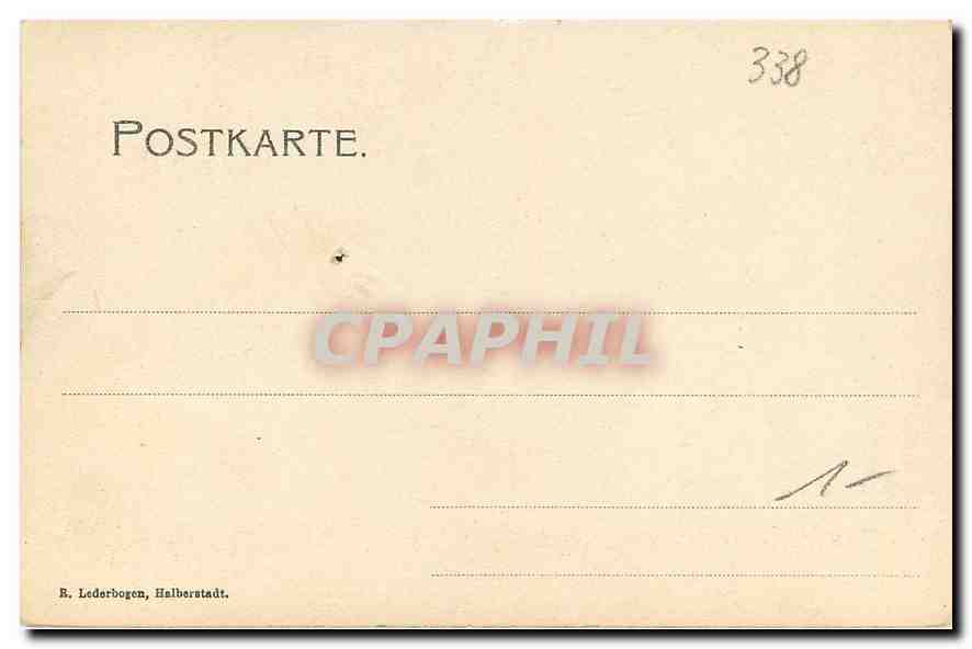 CPA Okerthal  — Rückseite