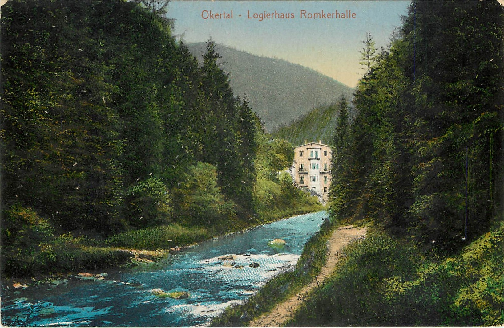 CPA Okertal Logierhaus Romkerhalle 