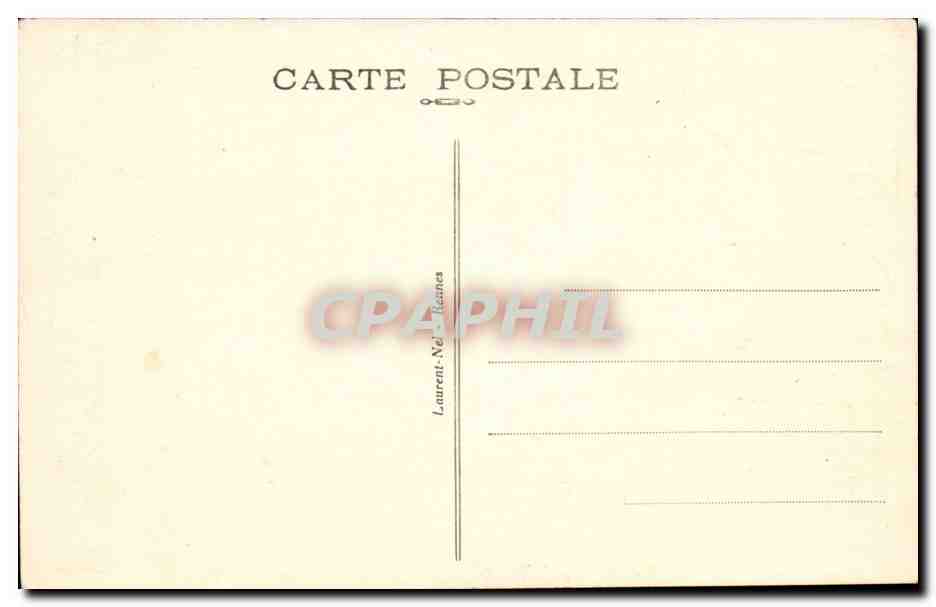 Granville — Le "Monoco du Nord", vue générale sur la Plage — Laurent-Né Réantes, n°622 — Rückseite
