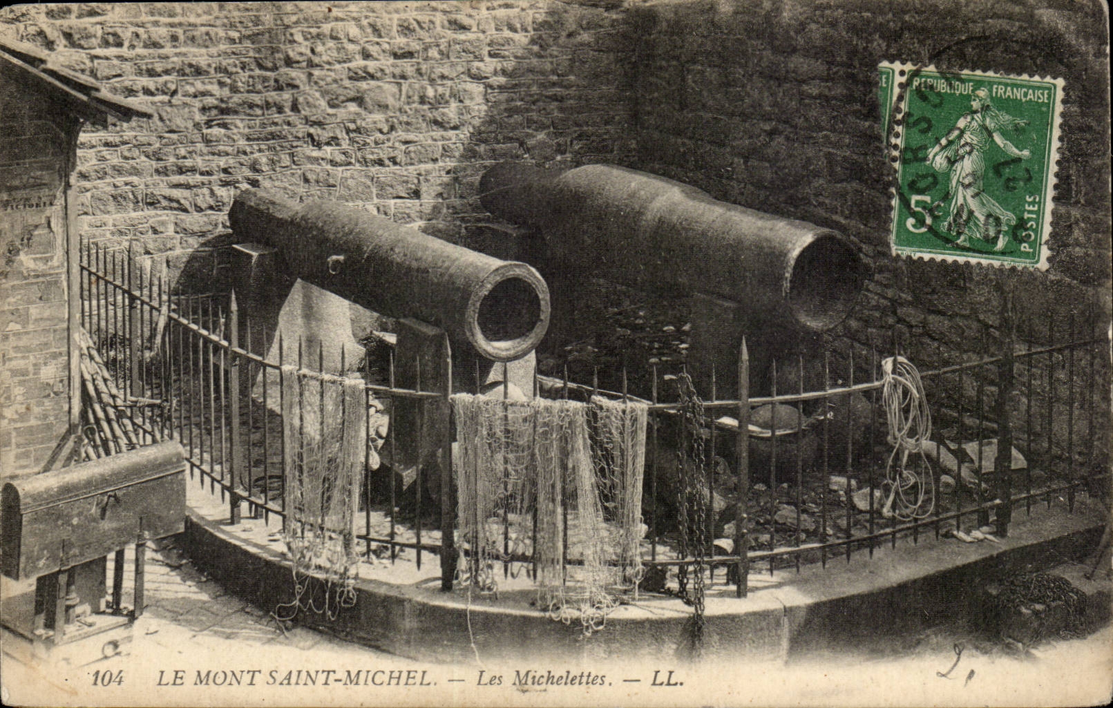 Le Mont Saint-Michel — Les Michelettes — LL. — N° 104