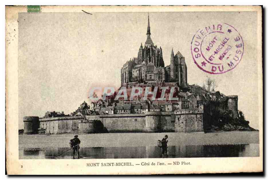 Normandie Mont Saint Michel CPA Cote de l'est 