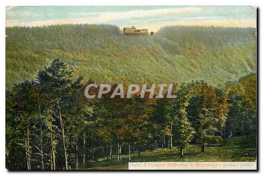 CPM Hotel & Pension Stoberhal b Braunlage Oberharz 1905 