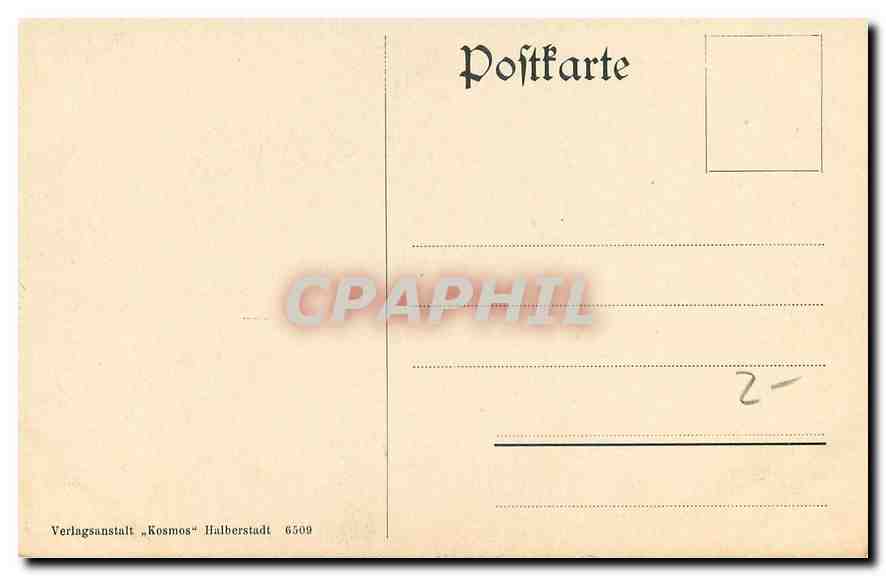 CPA Okertal Eingang in die Grosse Oker  — Rückseite