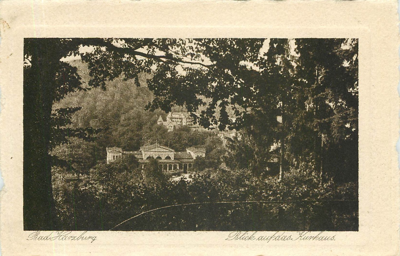 CPA Bad Harzburg Blick auf das Kurhaus 