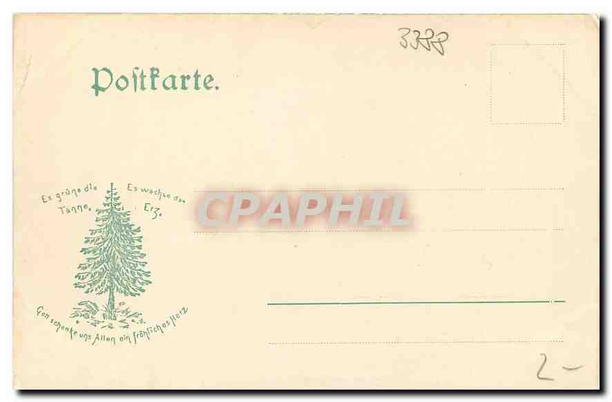 CPA Radauhal vom Barenstein Bad Harzburg  — Rückseite