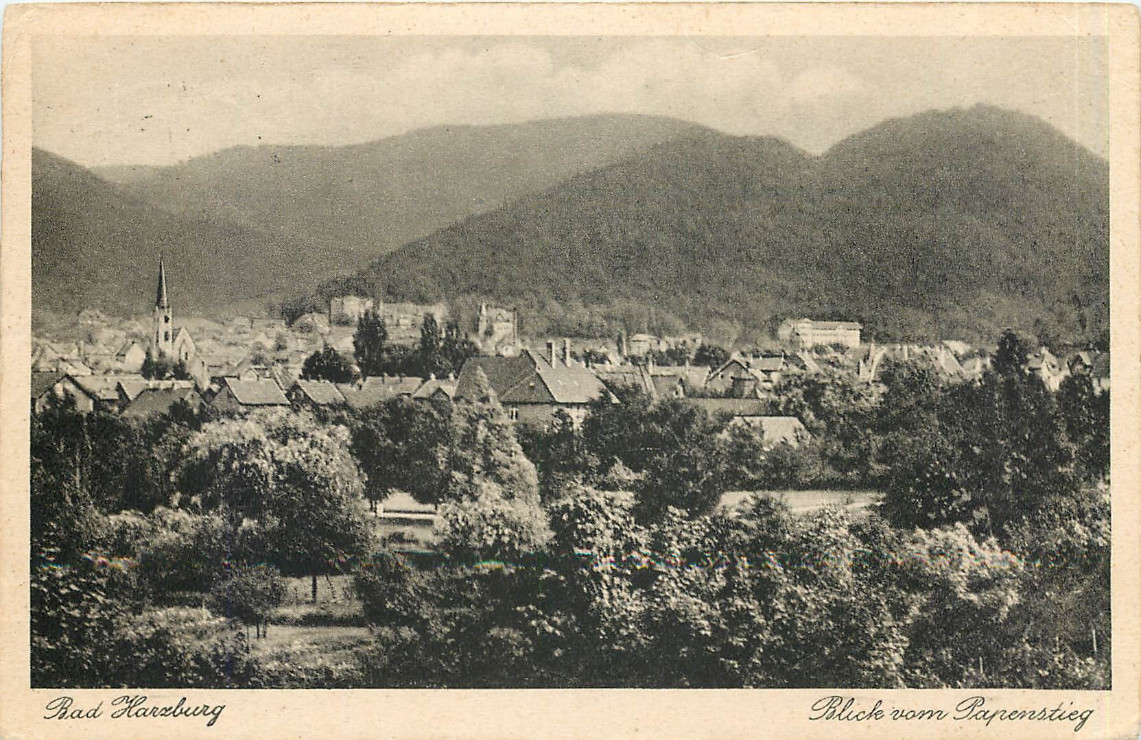 CPA Bad Harzburg Blick vom Papenstieg 