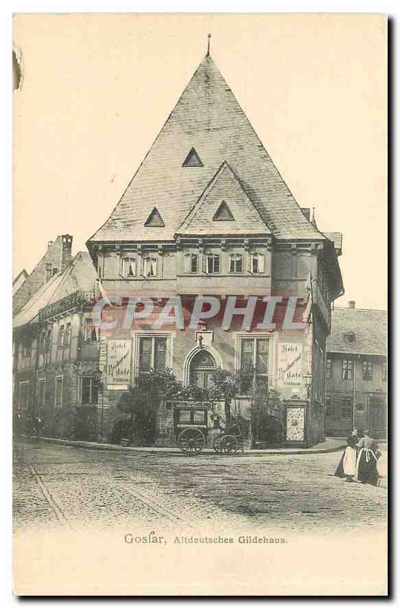 CPA Goslar Altdeutsches Gildehaus 