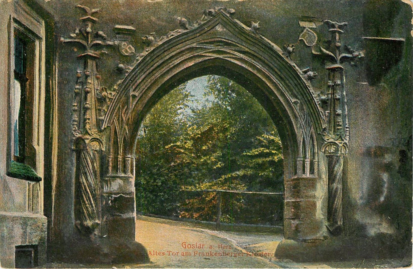 CPA Goslar Altes Toram Frankenberger Goslar 