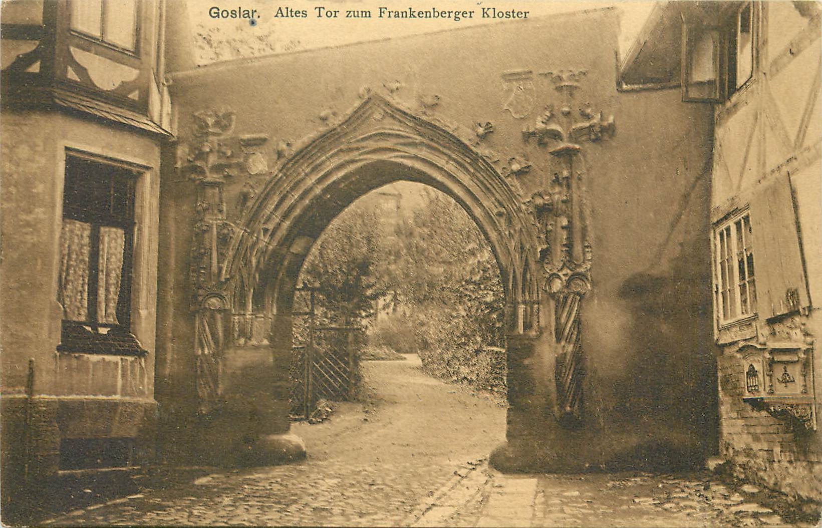 CPA Goslar Altes Tor zum Frankenberger Kloster 