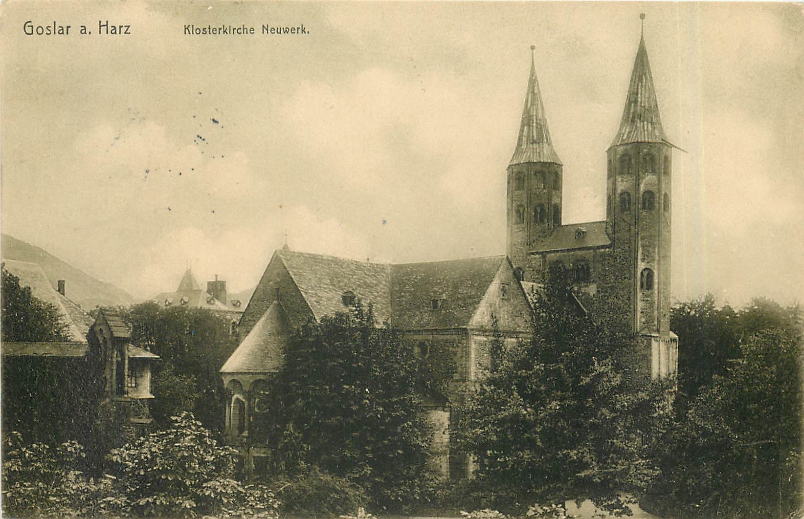 CPA Goslar a Harz Klosterkirche Neuwerk 