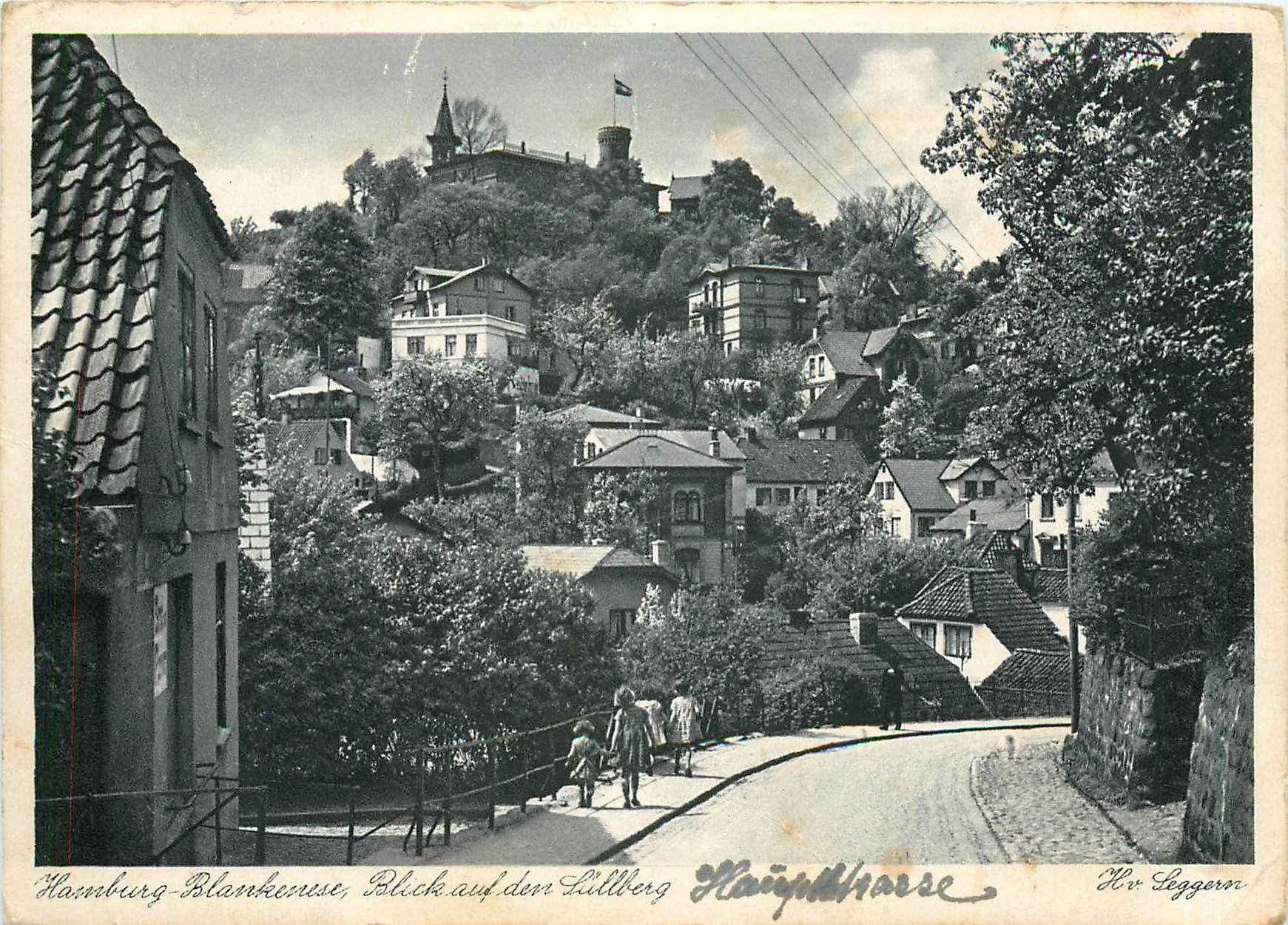 CPM Hamburg Blankenese Blick auf den Luttberg 