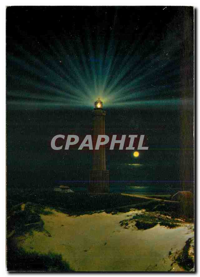 CPM Nordseeheilbad Norderney Leuchtturm bei Nacht 