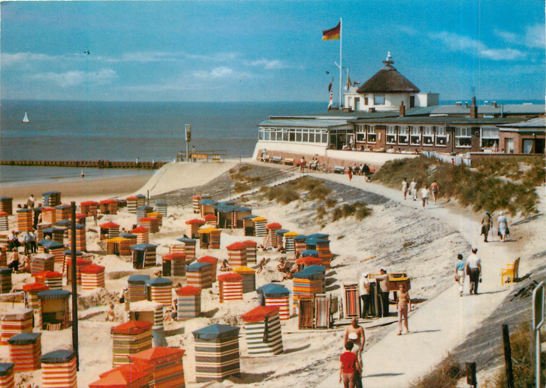CPM Nordseebad Borkum Sudstrand und Heimliche Liebe 