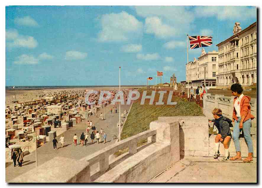 CPM Nordseeheilbad Borkum Strandpromenade 