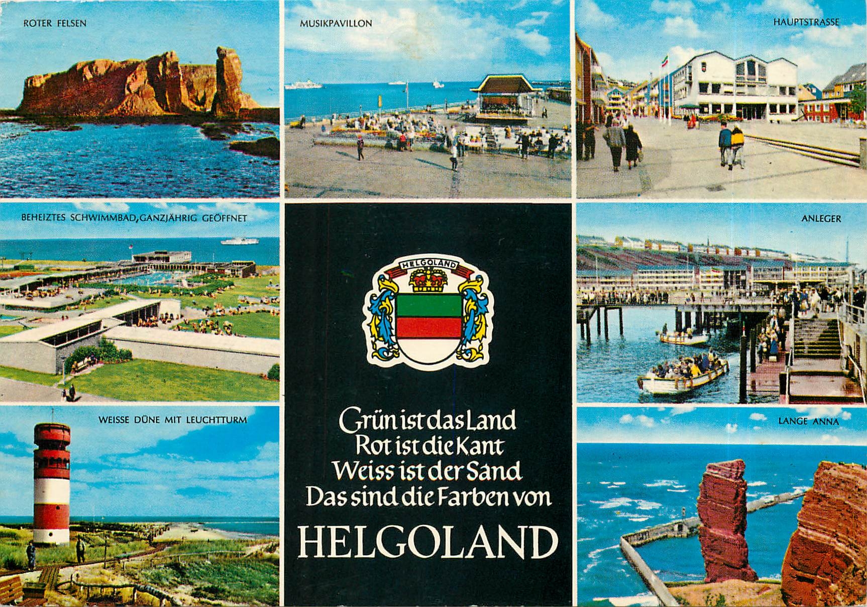 Helgoland — Lieu/Sujet principal — éditeur : Milde & Co. KG, n° de série 2192