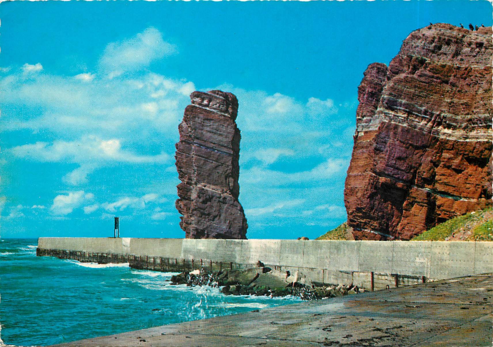 Nordseebad Helgoland — Nordspitze und Lange Anna — Verlag 'M.A.C.A., Gaffrath & Co., 28 Bremen Oderstr. 39