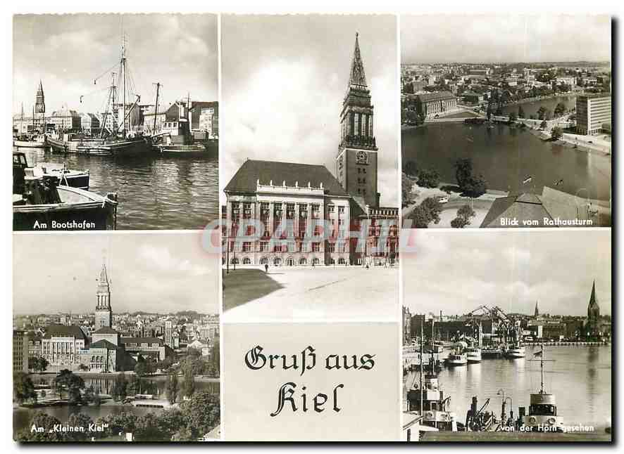 Kiel — Gruss aus Kiel — Hans Andreae Verlag, Hamburg