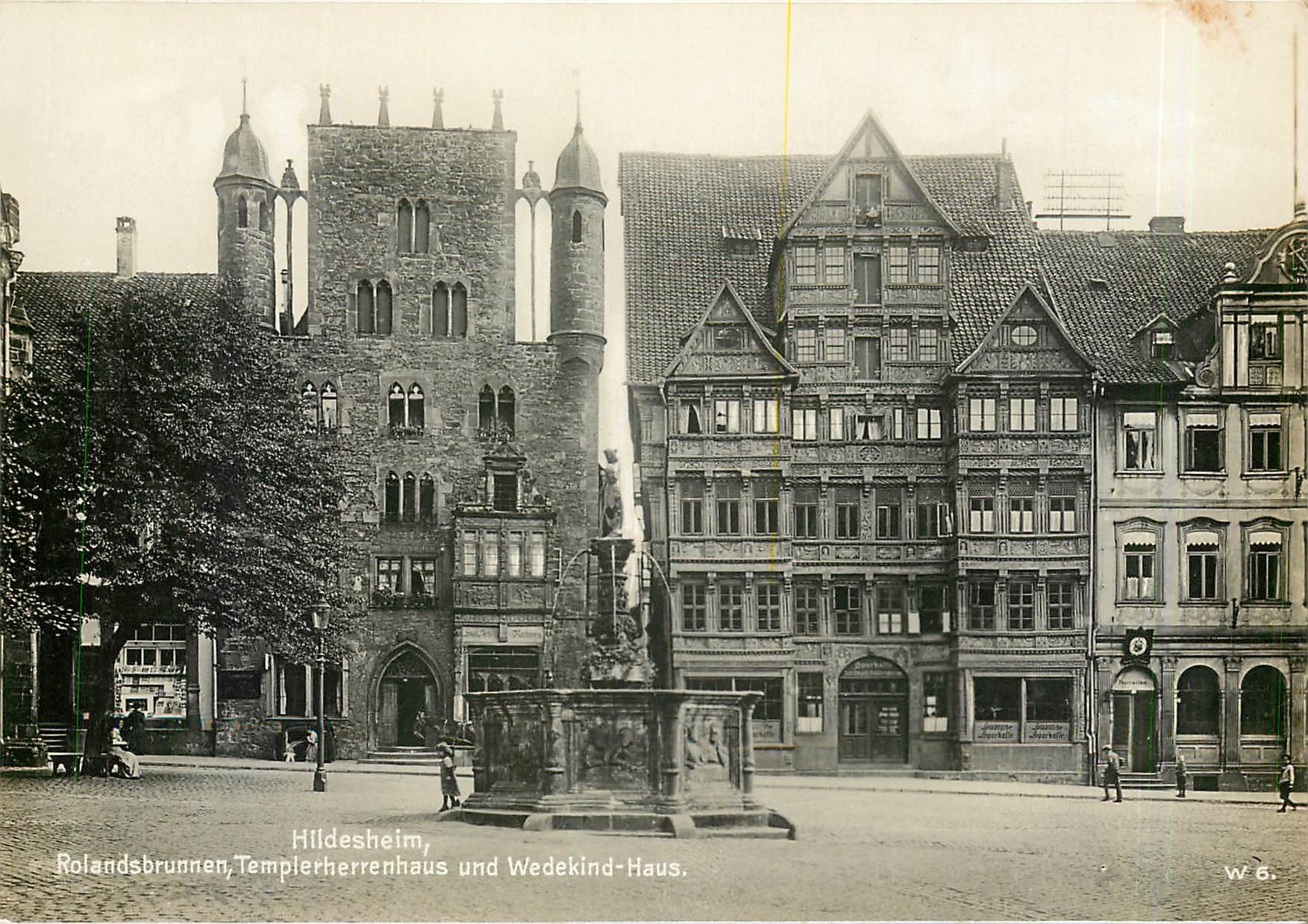 CPM Hildesheim Rolandsbrunnen Templerherrenhaus und Wedekind Haus 