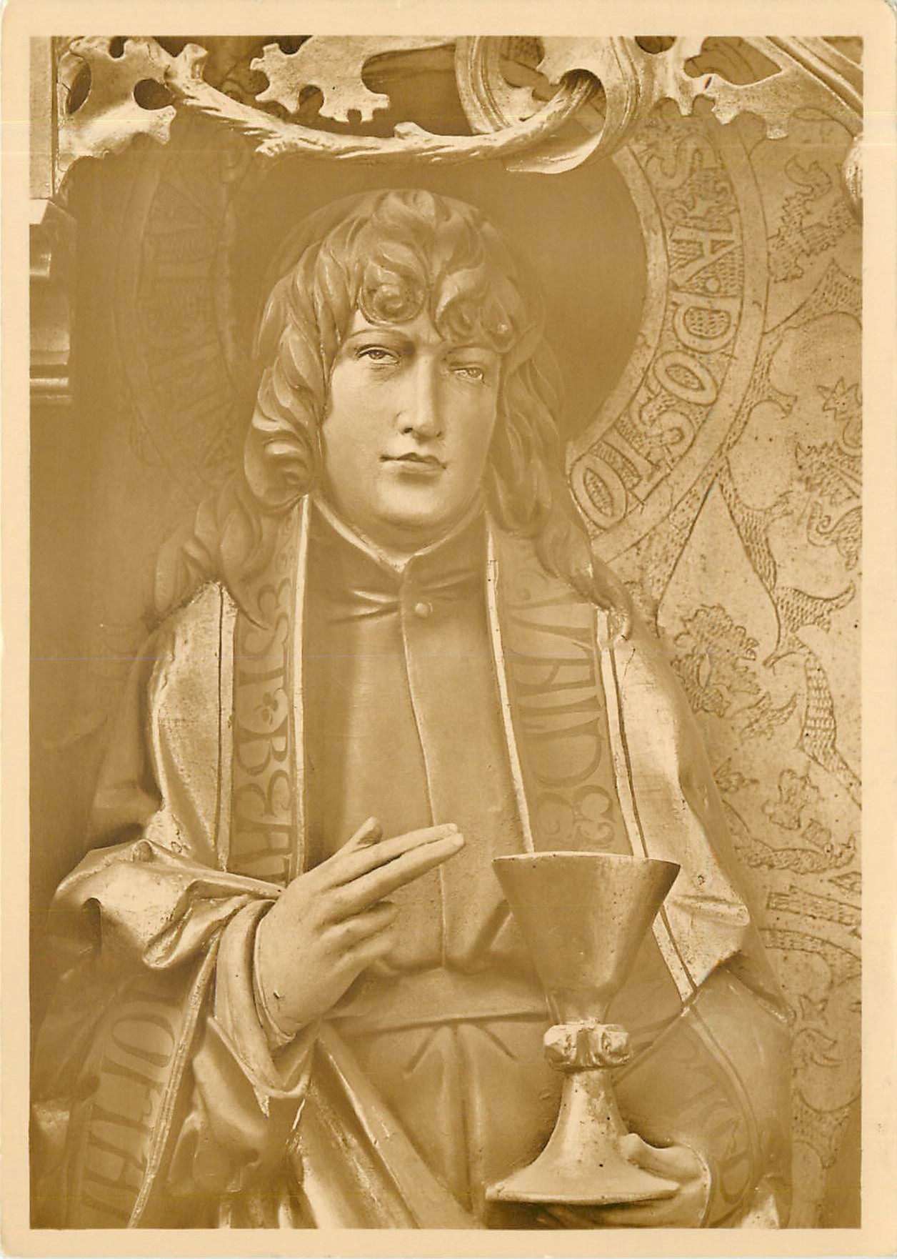 CPM Hildesheim St Michael Johannes aus dem Marlenaltar um 1510 