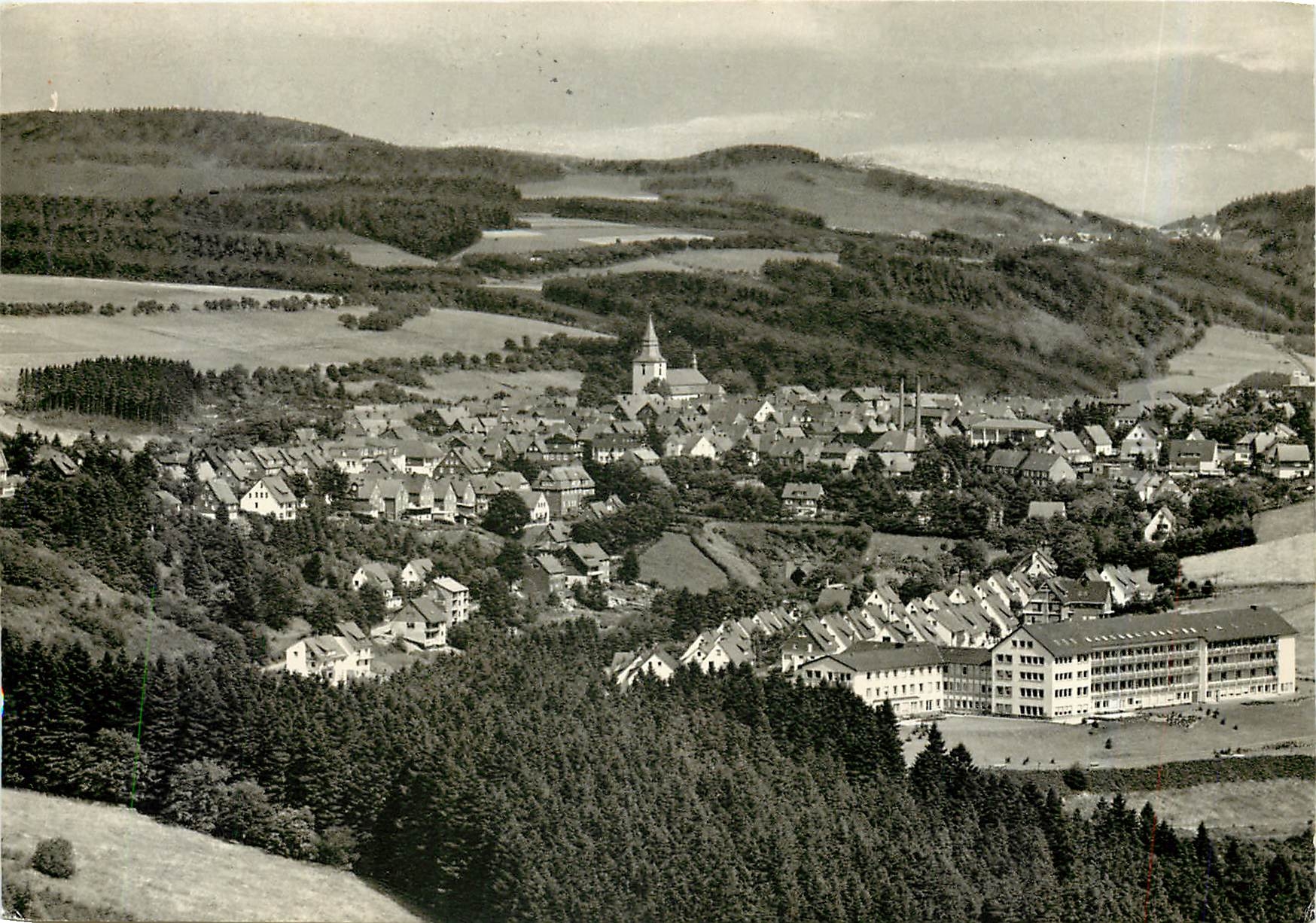 CPM Gruss aus dem Land der tausend Bergel Heilklimatischer Kurort Winterberg im Hochsauerland 