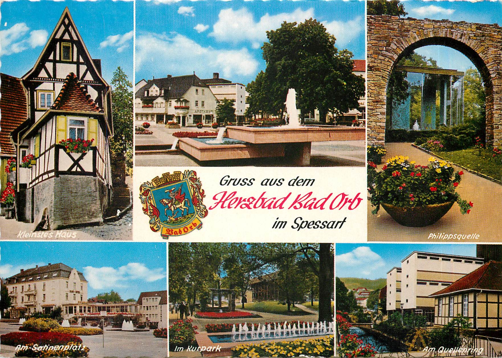 CPM Gruss aus dem Herzbad Bad Orb im Spessart 