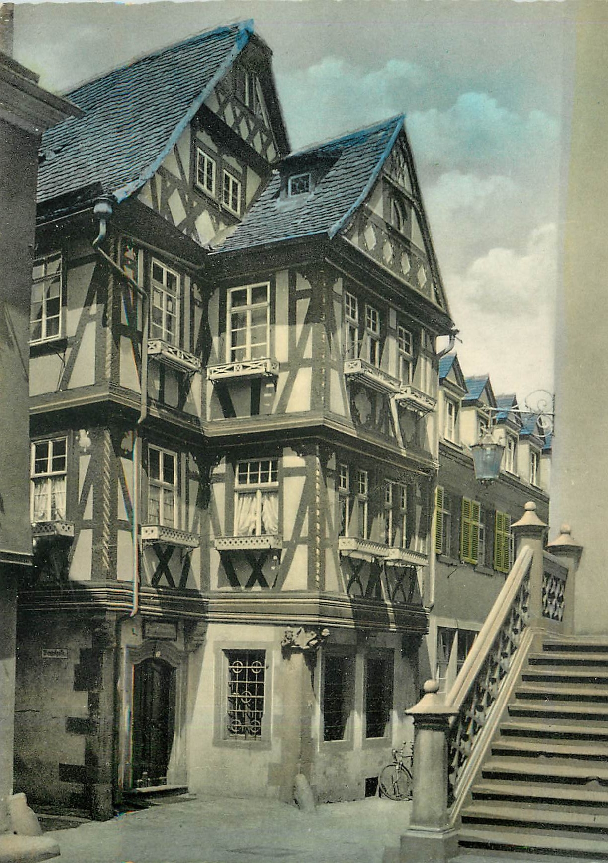 CPM Wertheim am Main Haus zu den Vier Gekranten 