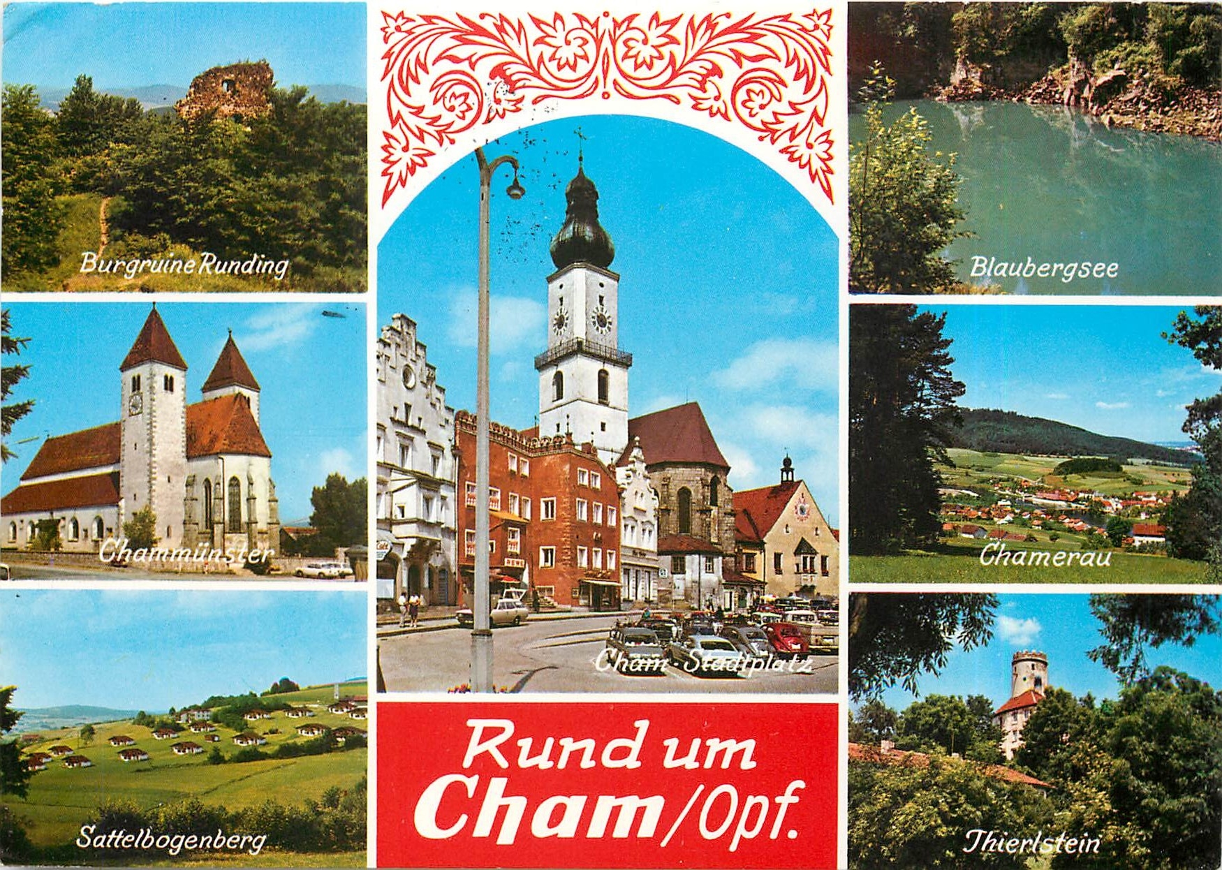 CPM Rund um Cham Burgruine Runding Blaubergsee 