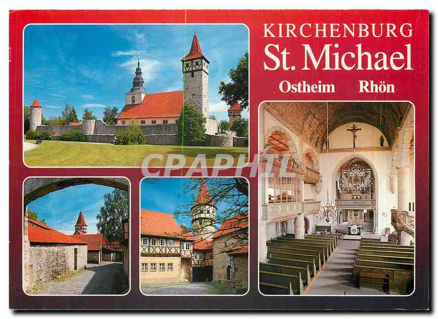 Kirchenburg St. Michael — Ostheim Rhön — éditeur Feuerlein Verlags GmbH - Recto