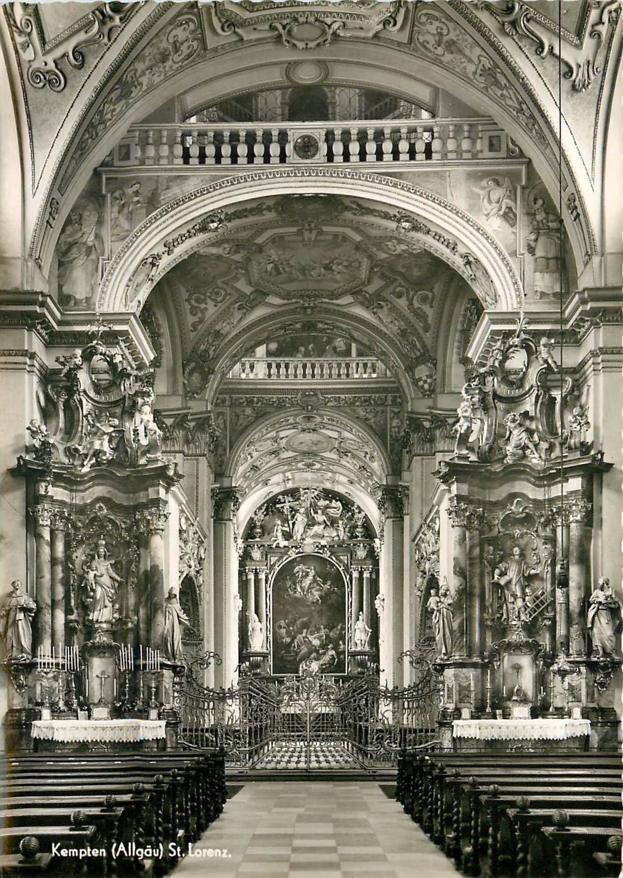 CPM Kempten Allgau St Lorenzkirche erbaut 