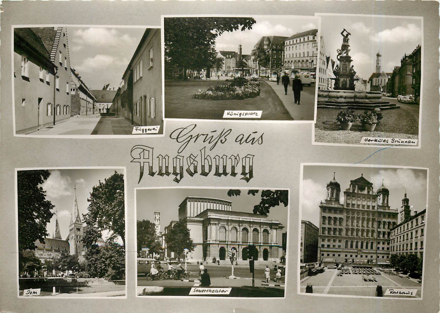 CPM Gruss aus Augsburg 