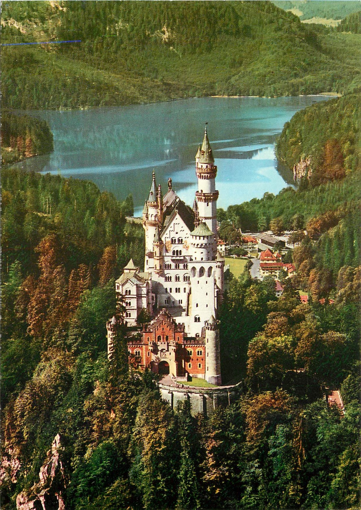 CPM Chateau Royal Neuschwanstein erbaut 1874 1879 