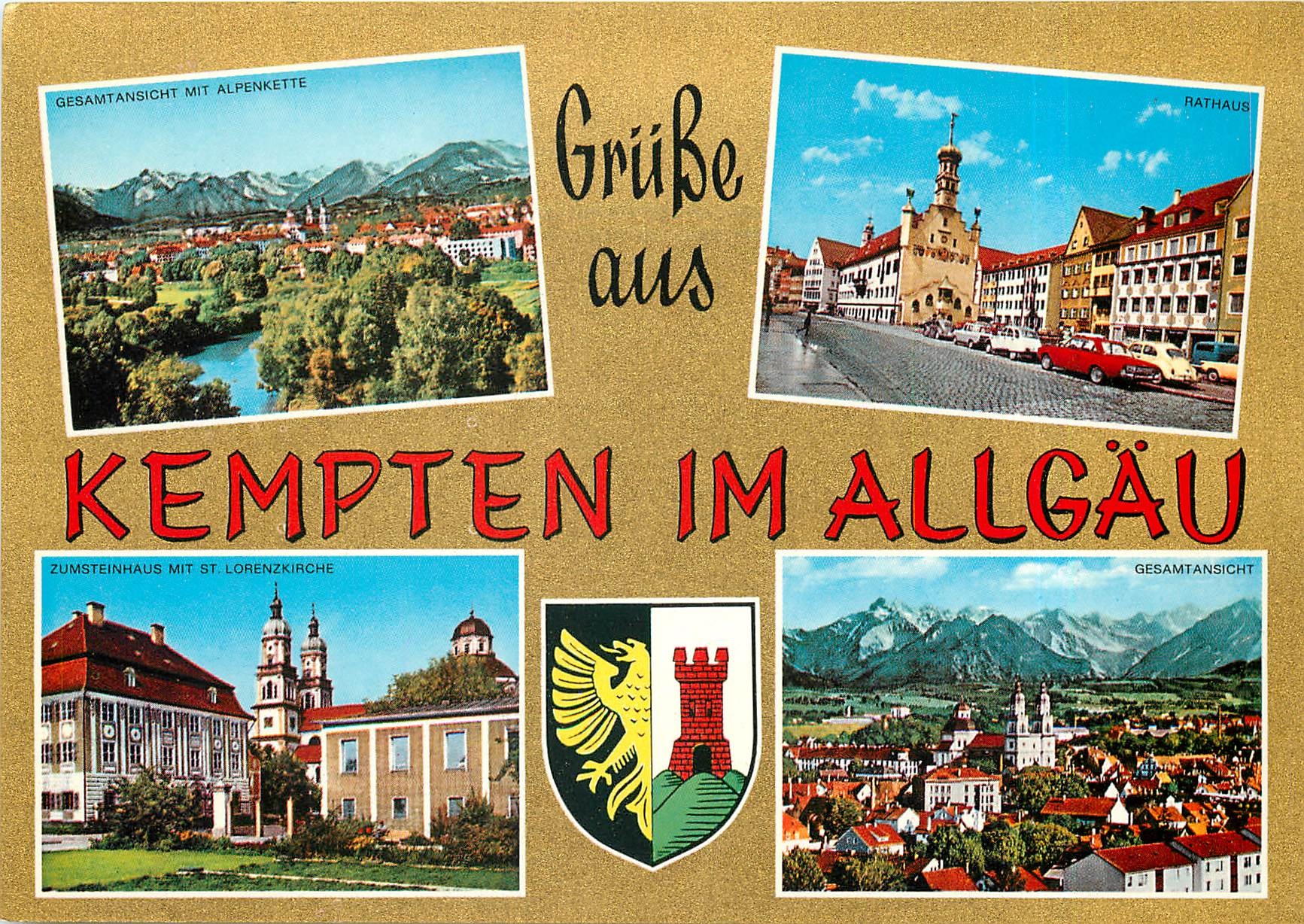 CPM Grusse aus Kempten Im Allgau 