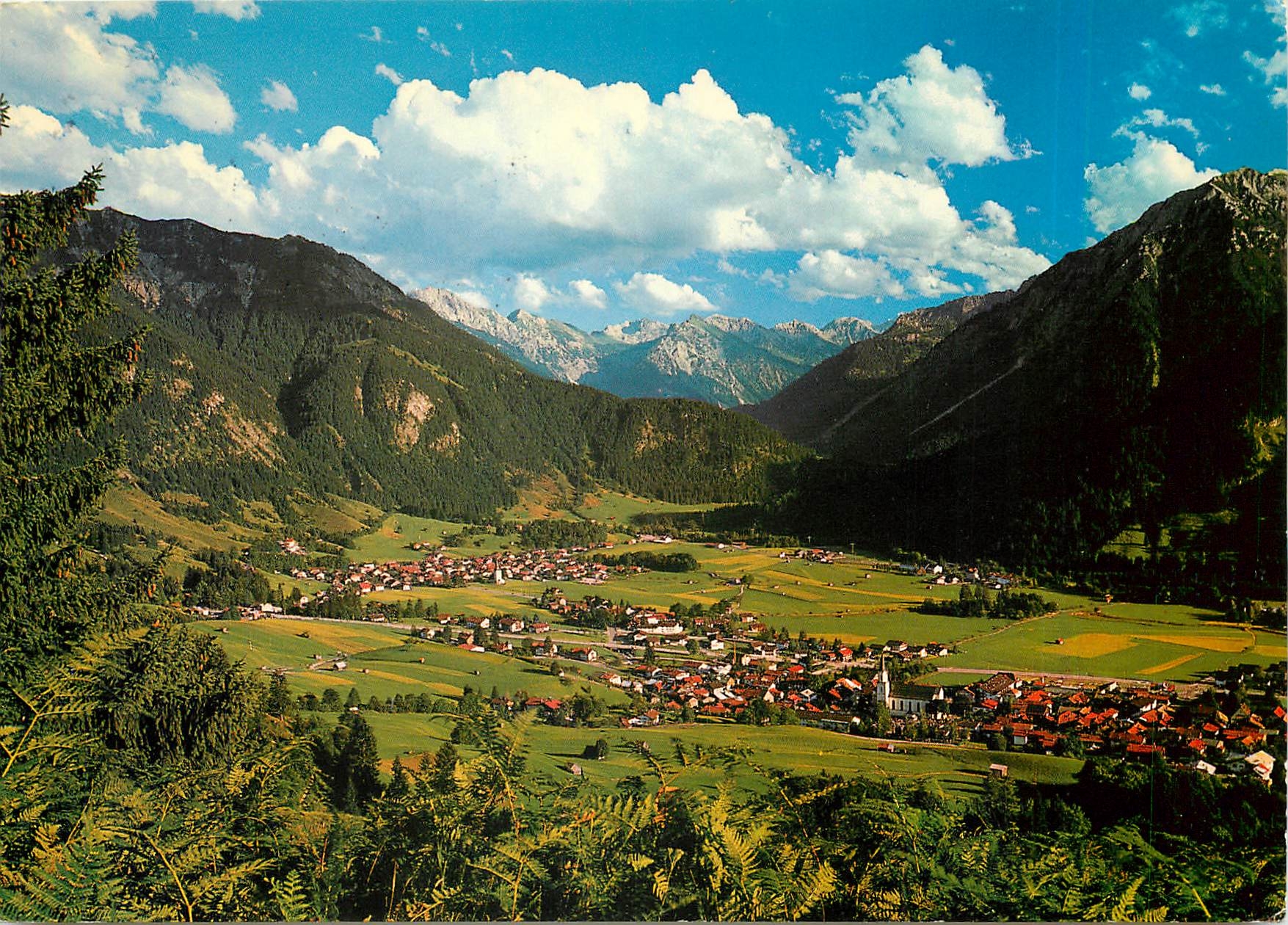 CPM Kurorte Hindelang Bad Oberdorf Allgauer Alpen 