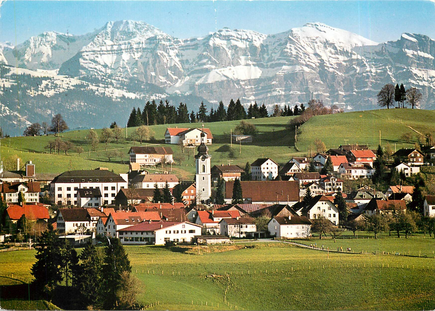 CPM Markt Scheidegg Luftkurort im Allgau mit Zitterklapfen und Holenke 