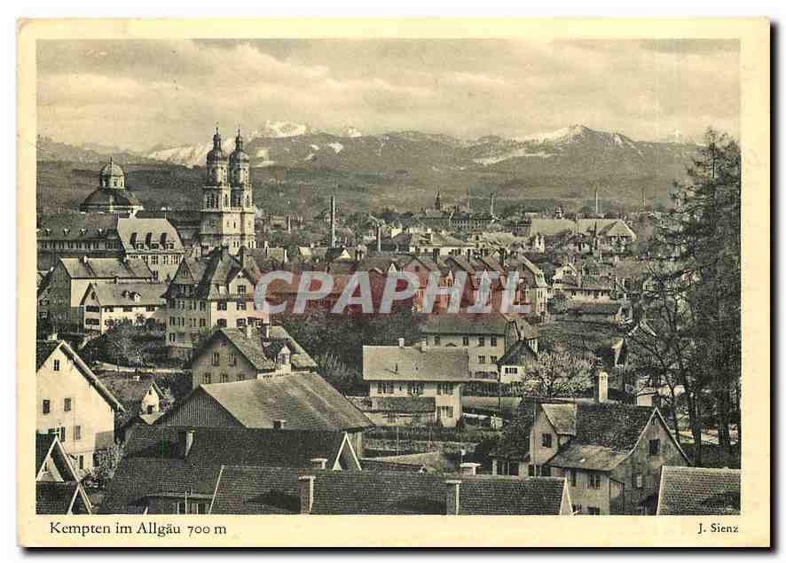 CPM Kempten im Allgau mit Gaishorn Rauhorn Wertacher Horn und Hochvogel 