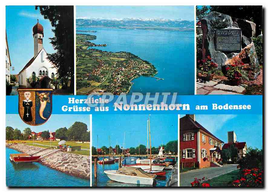 CPM Herzliche Grusse aus Nonnenhorn am Bodensee 