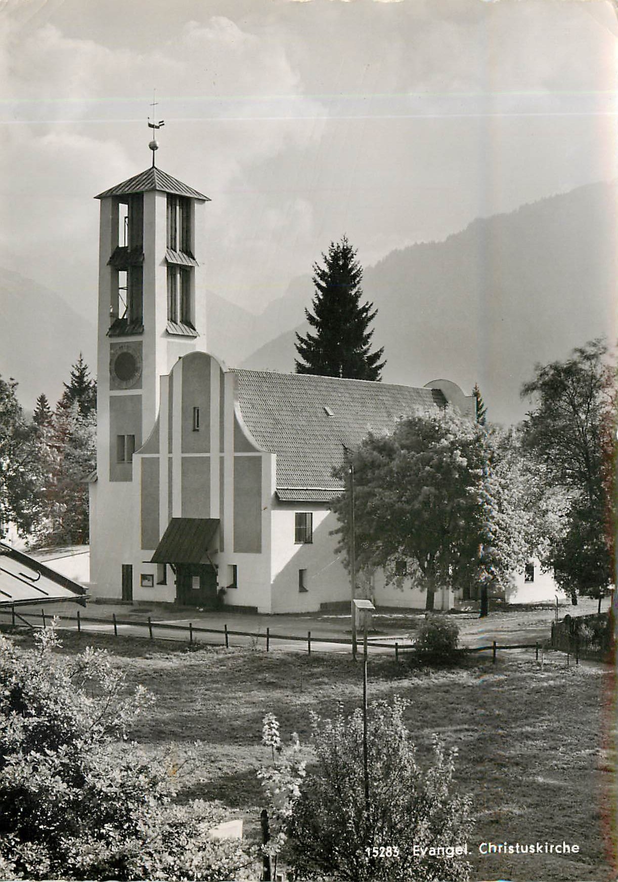CPM Evangelische Christuskirche Oberstdorf im bayr Allgau 