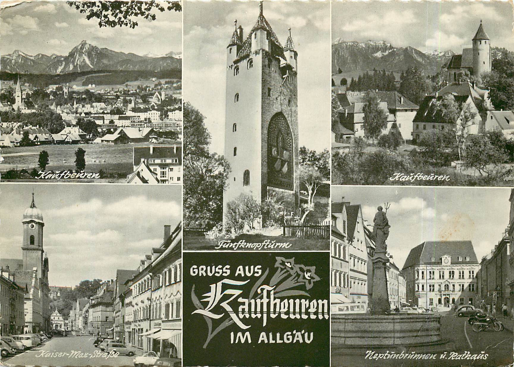 CPM Gruss aus Kaufbeuren Im Allgau 