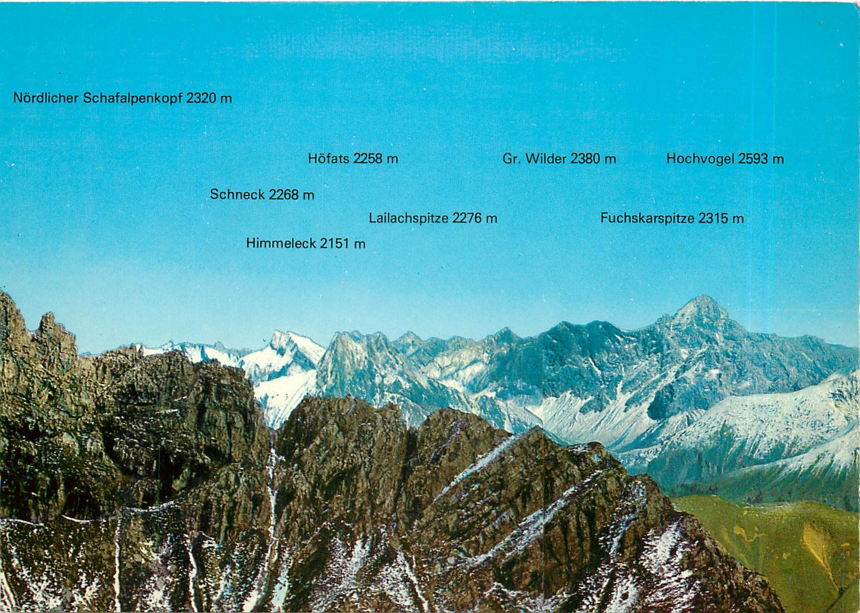 CPM Nordlicher Schafalpenkopf Hofats Schneck 