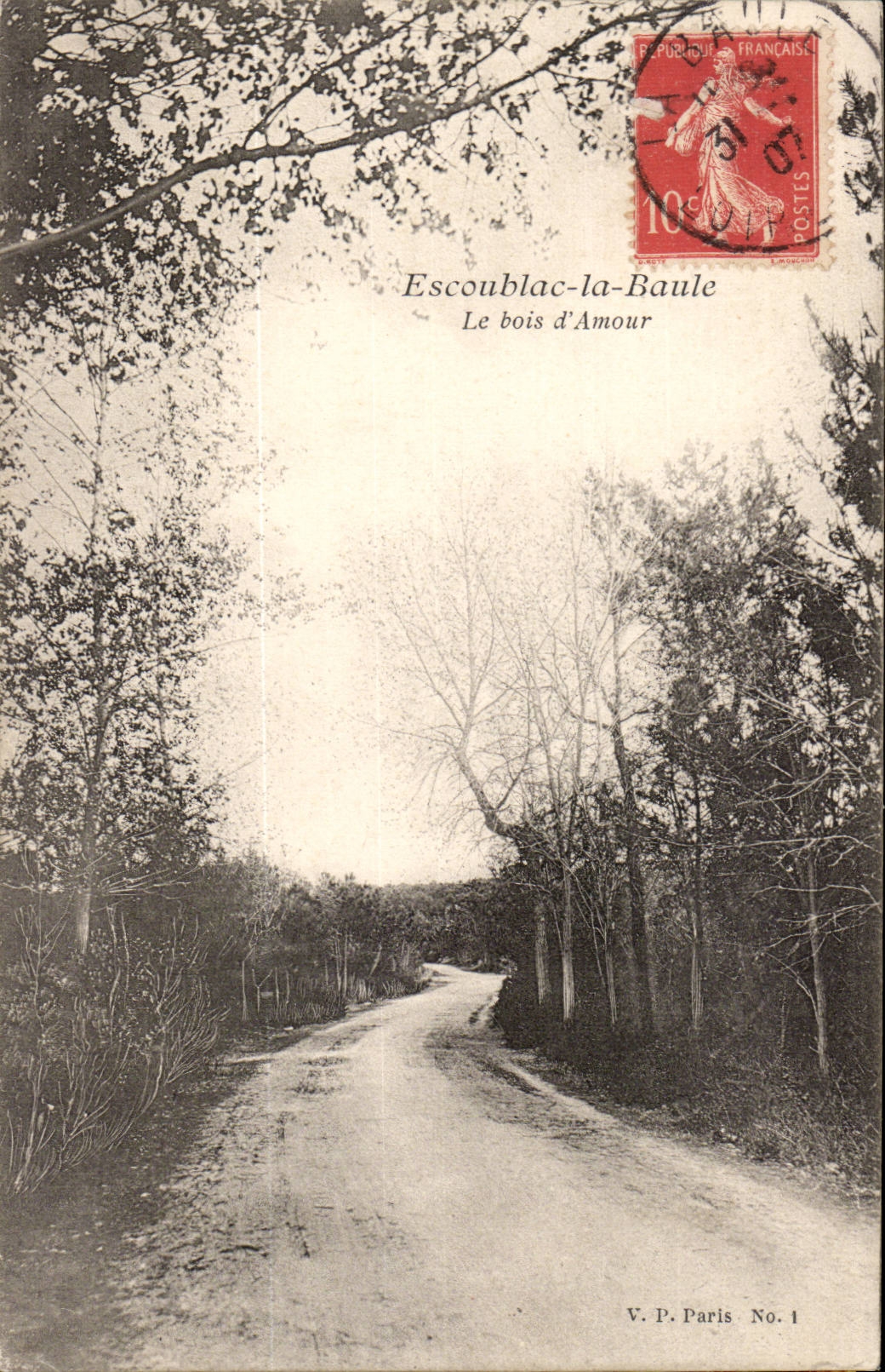Escoublac le Baule CPA le bois d'Amour