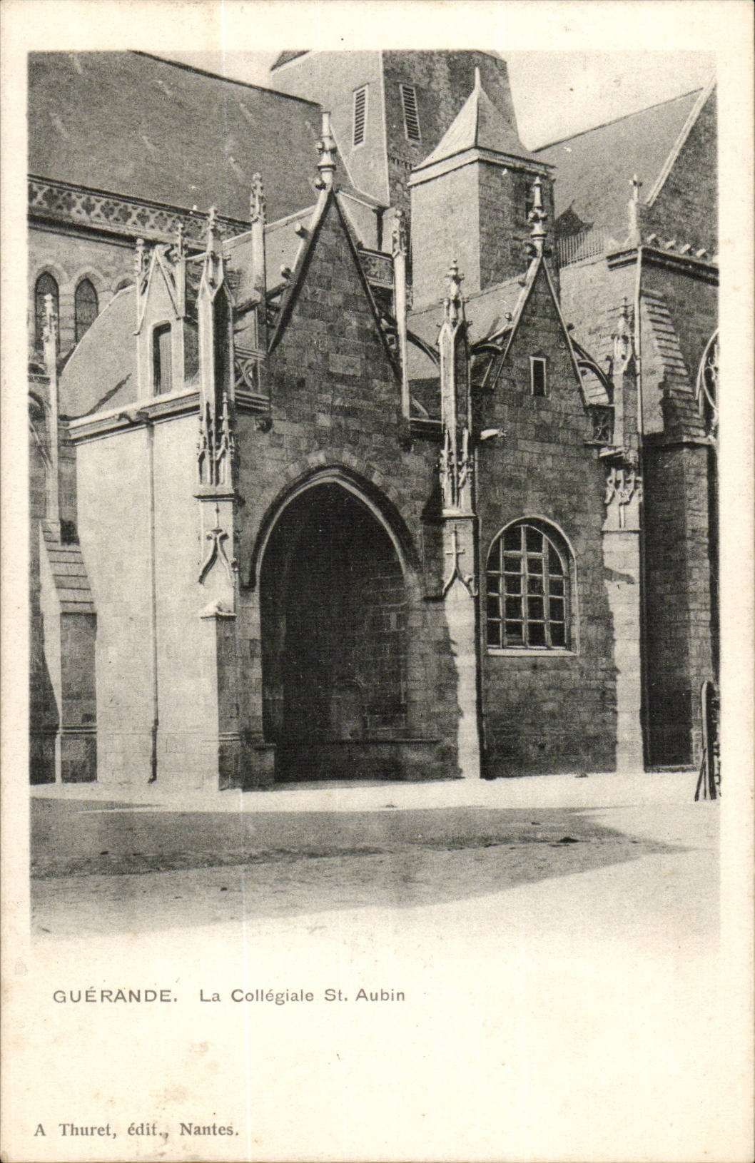 Guerande CPA La collegiale Saint Aubin
