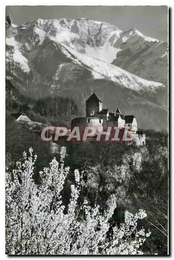 CPM Schloss Vaduz Furstentum Liechtenstein mit Falknis 