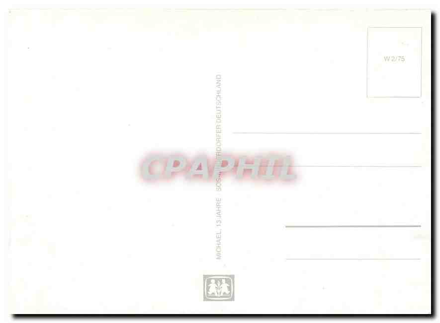 CPM Dessin enfants — Verso