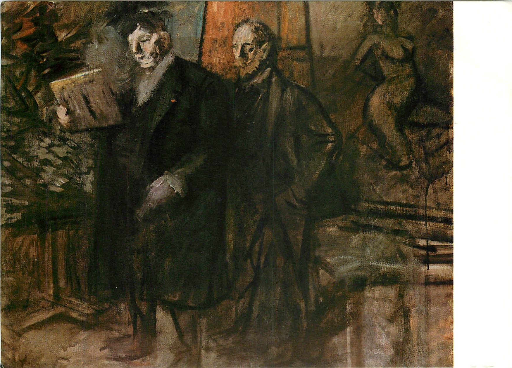 CPM Galerie K Meissner Zurich Jean Louis Forain 