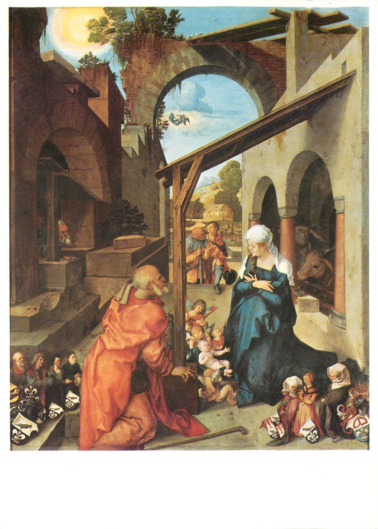 CPM Albrecht Durer Paumgartner Altar Geburt Christi Bayerische Staatsgemaldesammlungen Munchen 