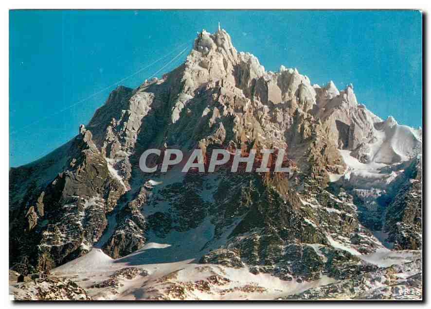 CPM Chamonix Mont Blanc Feerie blanche sur l'Aiguille du Midi 