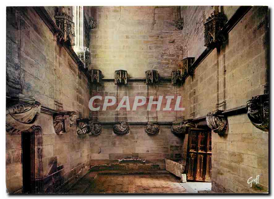 CPM Abbaye de Cluny Saone et Loire Petit Tansept sud 